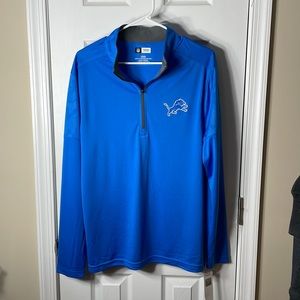 Men’s Detroit Lions Quarter-Zip Lightweight Shirt